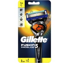 Gillette Fusion ProGlide men's razor with Flexball Handle Technology and 2 Razor Blade Refills, 2 count