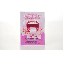 Paper Mint Strawberry Fresh Breath Strips 24 Pcs