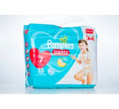 Pampers Baby-Dry Pants, Size 7, 17+Kg, 35 Diapers