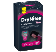 Drynites Pants for Girl 8-15 Years 27-57 Kg 13 pants