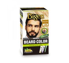 Bigen Mens Beard Medium Brown B105