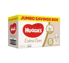Huggies Extra Care 5 Box 12-22 Kg 76 Diapers