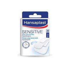 Hansaplast Sensitive Extra Skin Friendly 20 Strips