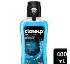 Close Up Cool Breeze Anti Bacterial Mouth Wash 400ml