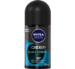 Nivea Deo Roll On Men Deep Black Carbon Beat 50ml