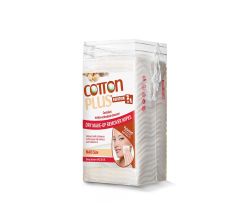 Cotton Plus Make Up Square Pads 80 Pcs Argan Oil