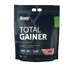 BASIX Total Gainer - Strawberry Swirl - 15 lb