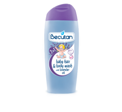 Becutan Baby Hair & Body Wash with Lavender Oil 200ml