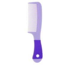 Intervion Hair Comb with Rubber Handle