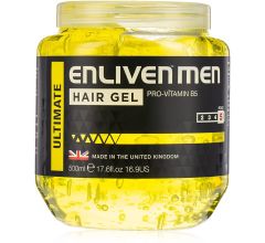 Enliven Men Hair Gel Ultimate Yellow 500ml
