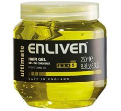 Enliven Men Hair Gel Ultimate Yellow 250ml