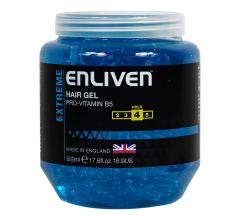 Enliven Men Hair Gel Extreme Blue 500ml