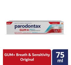 Paradontax Gum + Breath & Sensitivity Original Tooth Paste 75ml