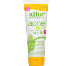 Alba Botanica Acne Dote Face &Body Scrub 227g