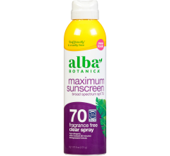 Alba Botanica Max Sun Screen Clear Spray 70SPF 171g