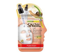 Purederm Snail Multi Step Treatment Mask 1pc