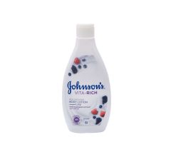 Johnson Vita-Rich Replenishing Body Lotion with raspberry extract 250 ml