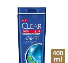Clear Men's Anti-Dandruff Cool Sport Menthol Shampoo 400 ml