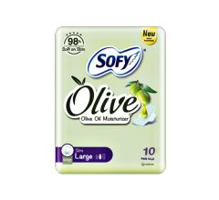 Sofy Olive Oil Slim Pads Large 29 Cm