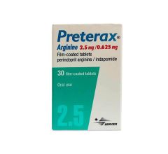 Preterax 2.5 Mg/0.625 MG 30 Tab