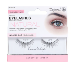 Depend Artificial Eyelashes +glue - Knowledge
