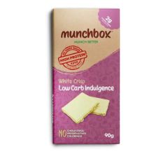 Munchbox Protein Tablets White Crisp 90gm
