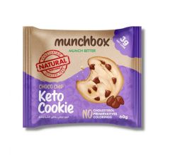 Munchbox Keto Cookie Chocolate Chip 60gm