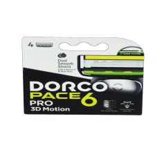 Dorco Pace 6 Pro 3D Motion Cartridges 4 Pcs SXD2040