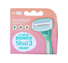 Dorco Shai 3 Creamy Cartridges 4 Pcs LTRA1040