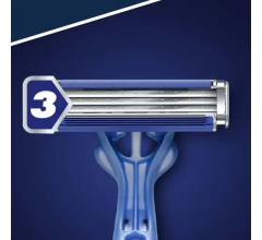 Gillette Blue3 Smart Razor With Blade Refill Blue 13pieces