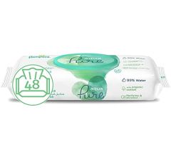 Pampers Aqua Pure Tissues - 48 Wipes