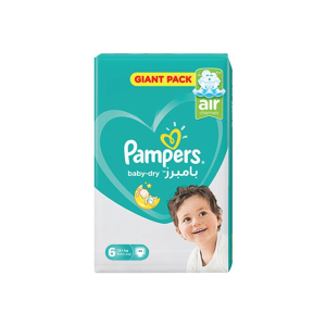 Pampers Mega Large 6 XXL 16 KG 48 Diapers