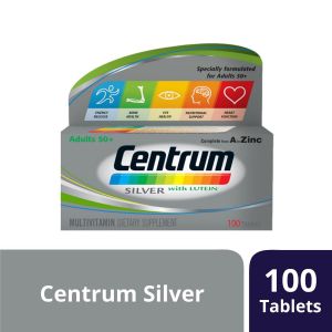 Centrum Silver with Lutein 100 Tabs