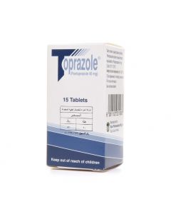 Toprazole D 40 mg/30 mg 15 Tablets