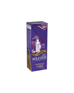 Wella Koleston Hair Color Cream 2000 Maxi Single 308/1 Light Ash Blonde
