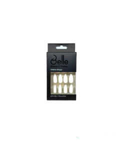 Belle Press On Nails - (Snow White) Glossy White