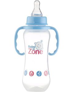 Baby Zone Milk Bottle BPA Free with Nipple 240 ml