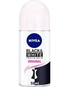 Nivea Invisible Black & White Clear Deodorant Roll On for Women 50 ml