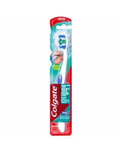 Colgate toothbrush 360 whole mouth clean medium compact head