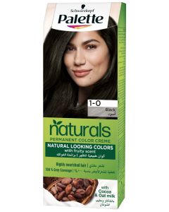 Schwarzkopf Palette Hair Color Naturals 1-0 Black