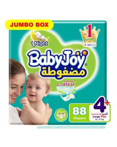Baby Joy Jumbo 4+ Large+ 1 X 88 Box
