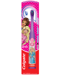 Colgate Barbie 6+ Kids Battery Powered Multiple Color Toothbrush