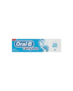 معجون أسنان أورال-بي كومبليت إكسترا وايت لتبييض الأسنان بنكهة النعناع 75 مل