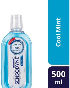 Sensodyne Cool Mint Mouthwash for Sensitive Teeth 500 ml