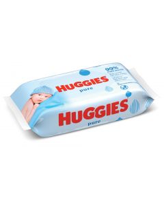 Huggies Pure Wipes 56 Pcs