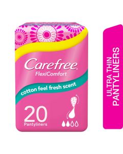 Care Free Flexi Comfort Cotton 20 Pantyliners