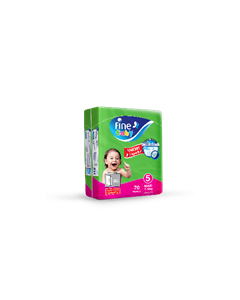 Fine Baby Fast Sorption Mega Pack Size 5 Maxi 11-18 Kg Diapers 70 Diapers