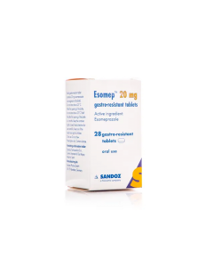 Esomeprazole 20 mg Gastro-resistant Tablets 28 Tablets