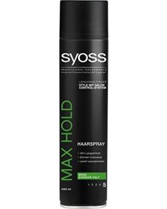 Syoss Max Hold Hair Spray 400 ml