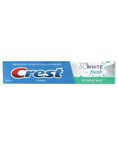 Crest 3D White Fresh Extreme Mint Toothpaste 125 ml
